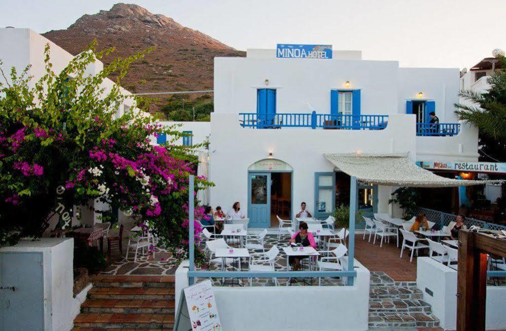 Hotel Minoa Katápola Exterior foto